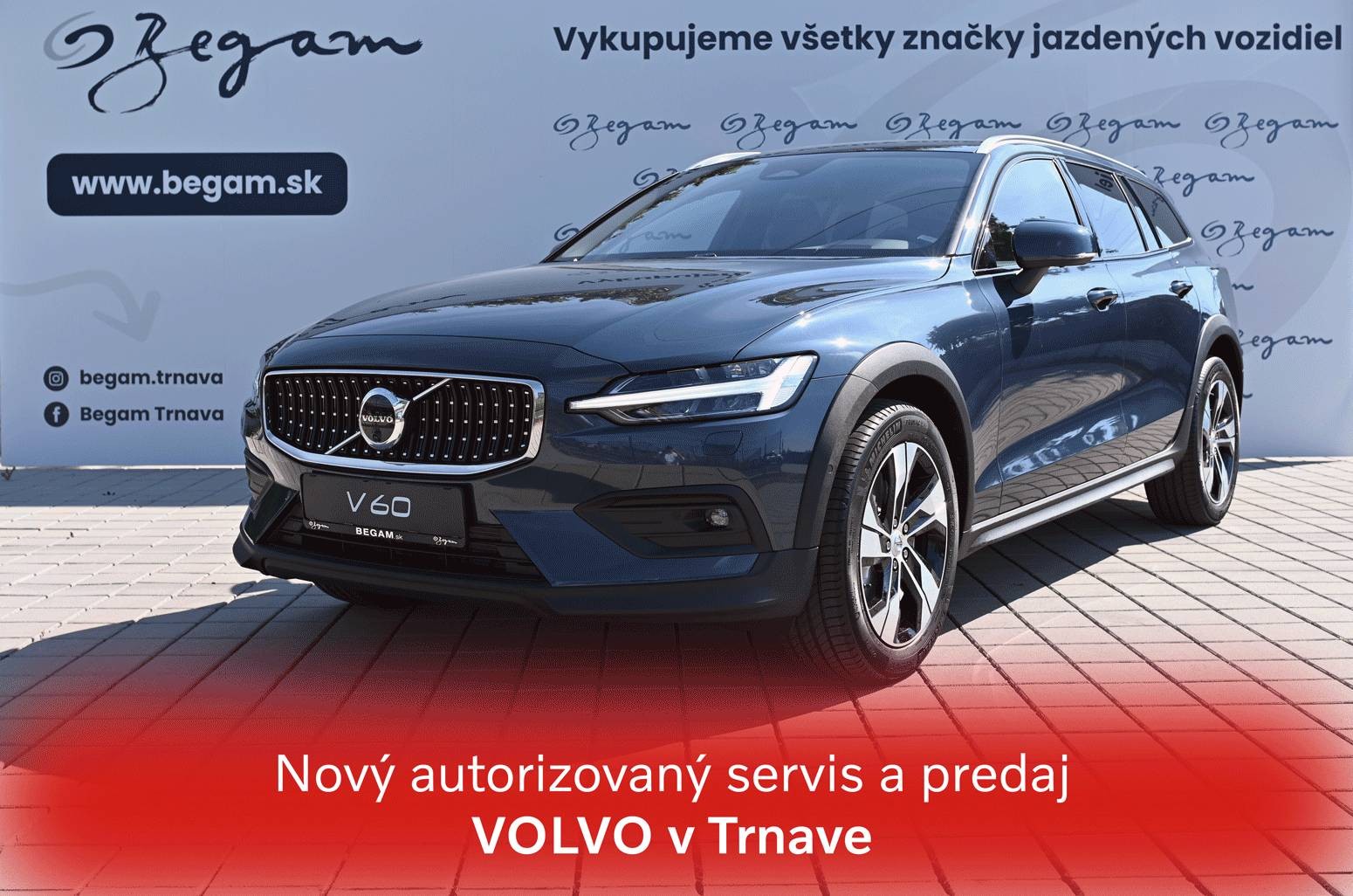 Volvo V60 Cross Country B5 AWD PLUS BRIGHT Mild-Hybrid benzín