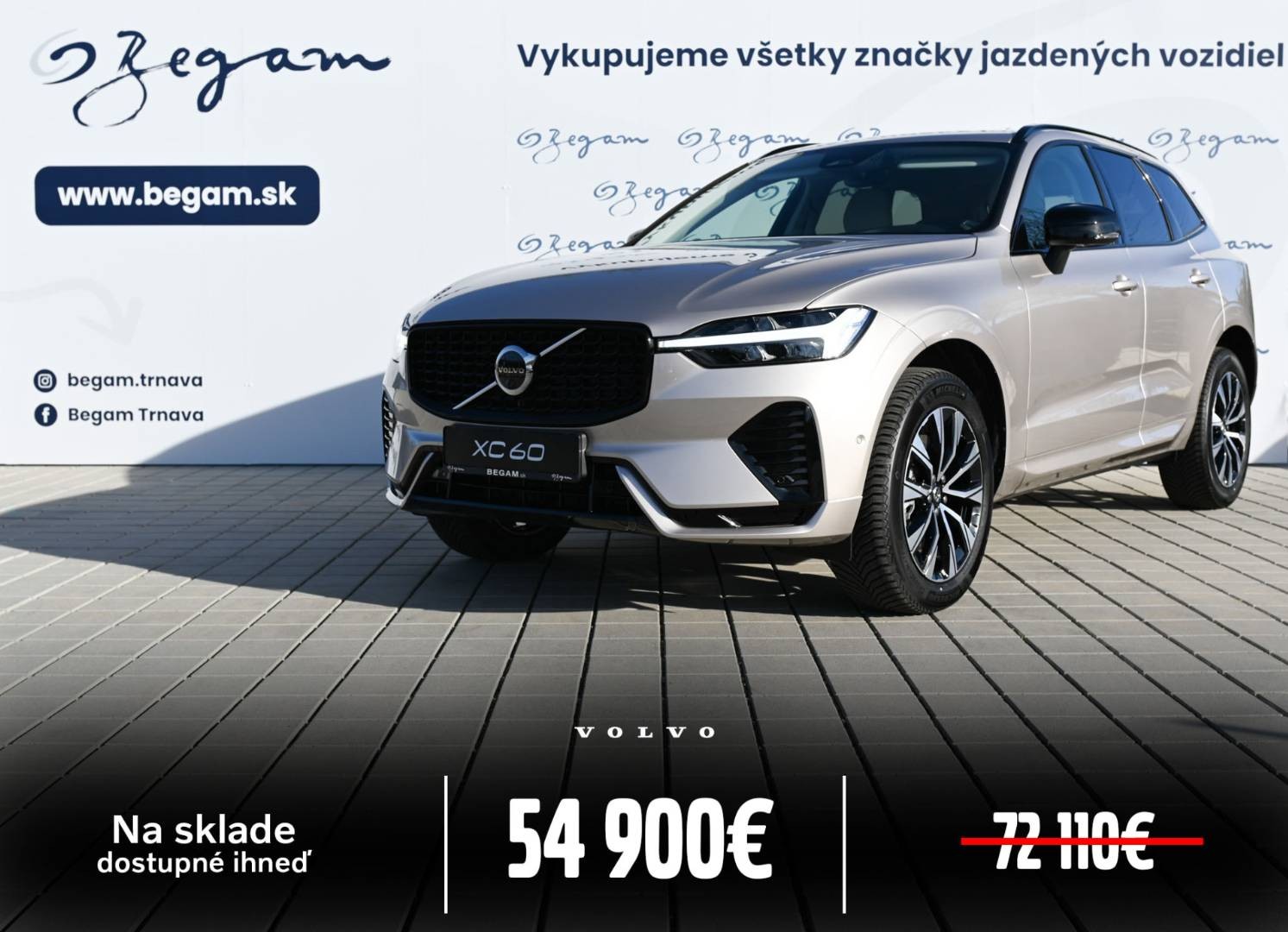 Volvo XC60 !!! Výpredaj skladu !!! B4 (D) PLUS DARK AT AWD